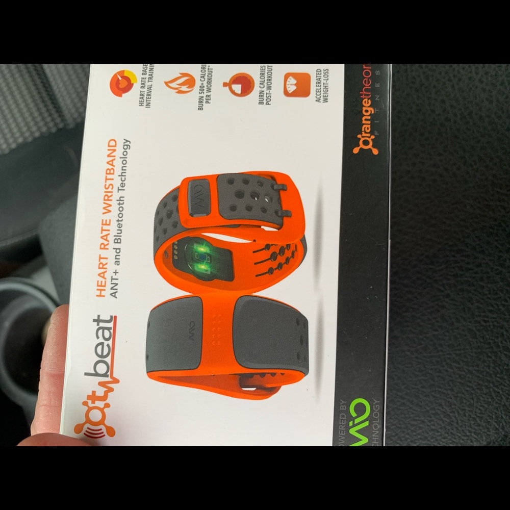 Orangetheory heart rate wrist band